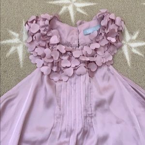 Lavender heart halter top